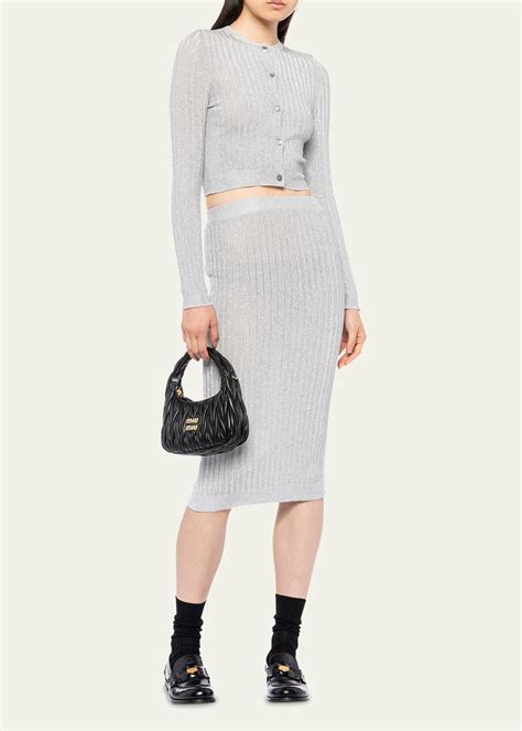 miu miu micro skirts|miumiu pencil skirt.